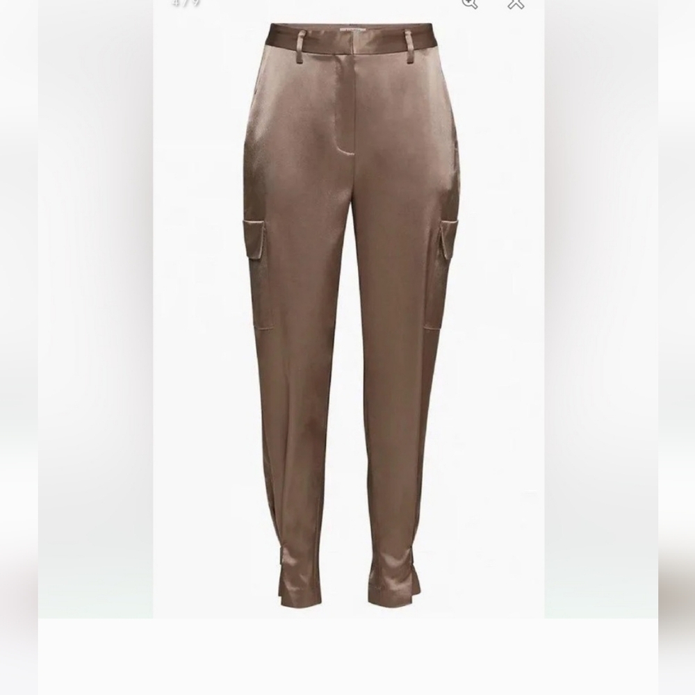 Babaton Satin Cargo Pants